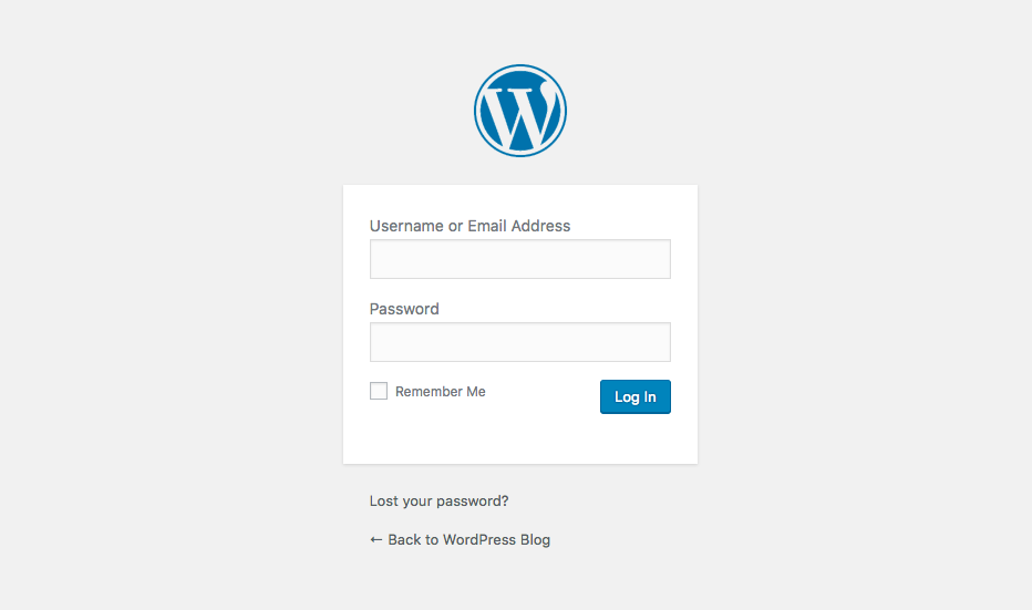 wordpress-login-screen